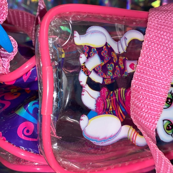 Lisa FRANK Roxie Rollie cats mini backpack 90sRARE - Picture 7 of 8